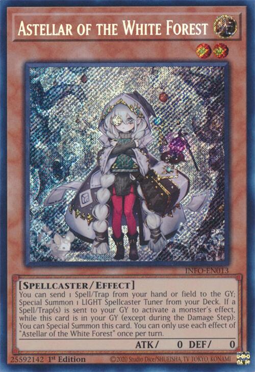 Astellar of the White Forest [INFO-EN013] Secret Rare | Gear Gaming Fayetteville