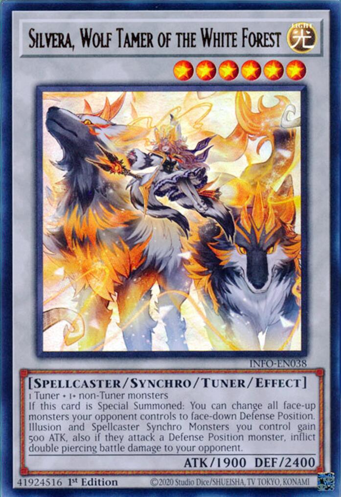 Silvera, Wolf Tamer of the White Forest [INFO-EN038] Ultra Rare | Gear Gaming Fayetteville