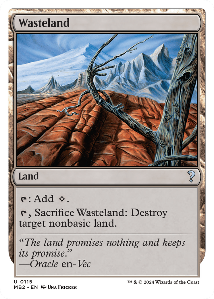 Wasteland [Mystery Booster 2] | Gear Gaming Fayetteville