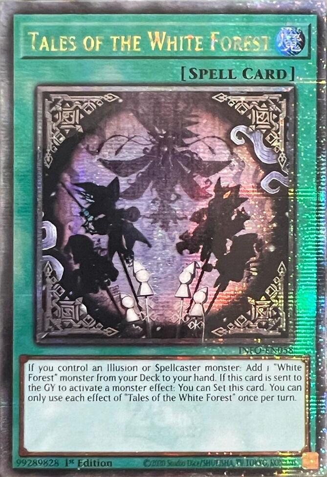 Tales of the White Forest (Quarter Century Secret Rare) [INFO-EN058] Quarter Century Secret Rare | Gear Gaming Fayetteville