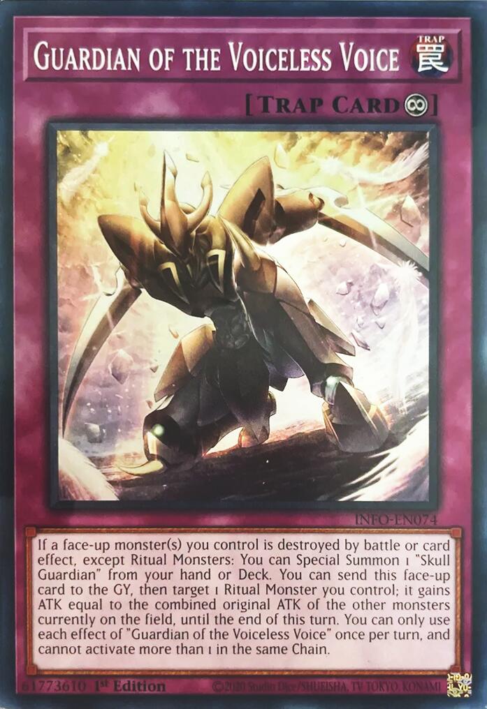 Guardian of the Voiceless Voice [INFO-EN074] Common | Gear Gaming Fayetteville