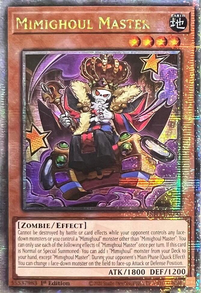 Mimighoul Master (Quarter Century Secret Rare) [INFO-EN090] Quarter Century Secret Rare | Gear Gaming Fayetteville