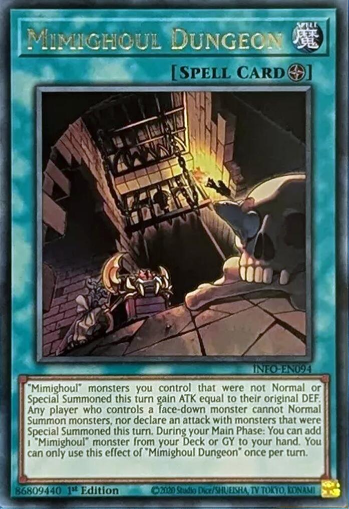 Mimighoul Dungeon [INFO-EN094] Ultra Rare | Gear Gaming Fayetteville