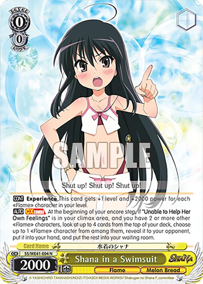 Shana in a Swimsuit - [Shakugan no Shana Premium Booster] | Gear Gaming Fayetteville