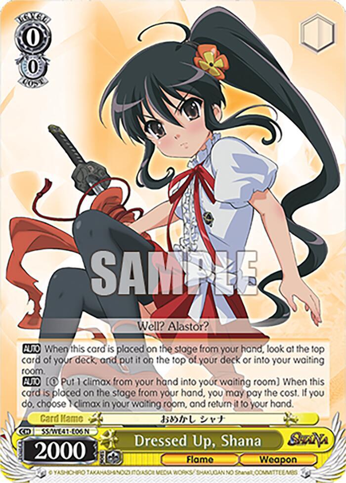 Dressed Up, Shana - [Shakugan no Shana Premium Booster] | Gear Gaming Fayetteville