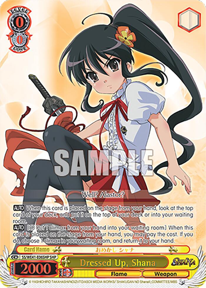 Dressed Up, Shana (SHP) - [Shakugan no Shana Premium Booster] | Gear Gaming Fayetteville
