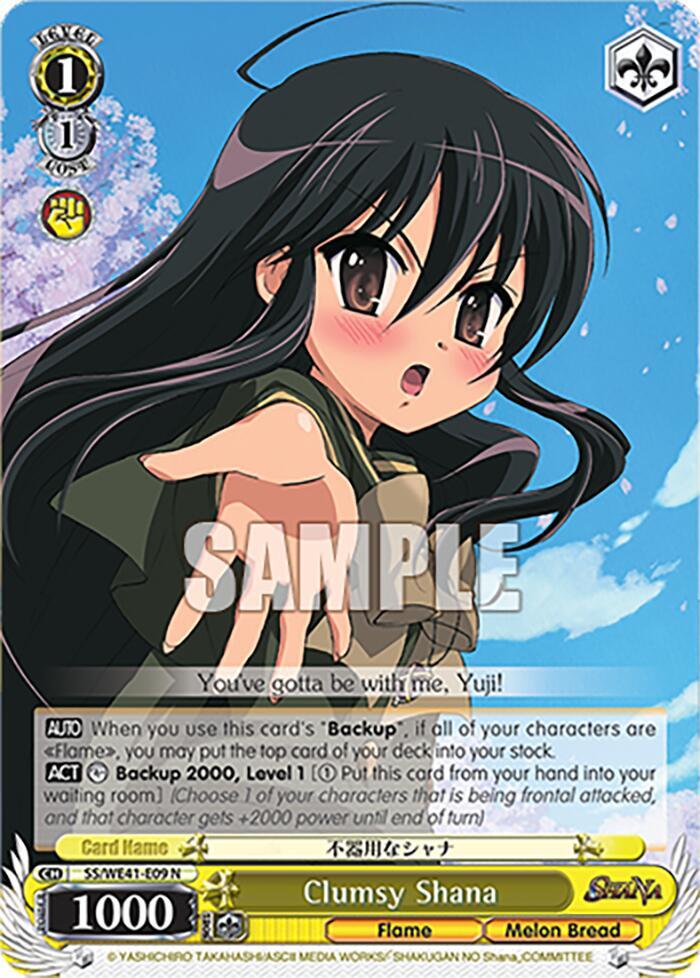 Clumsy Shana - [Shakugan no Shana Premium Booster] | Gear Gaming Fayetteville
