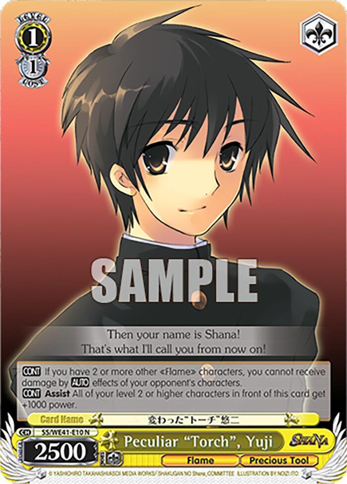 Peculiar "Torch", Yuji - [Shakugan no Shana Premium Booster] | Gear Gaming Fayetteville