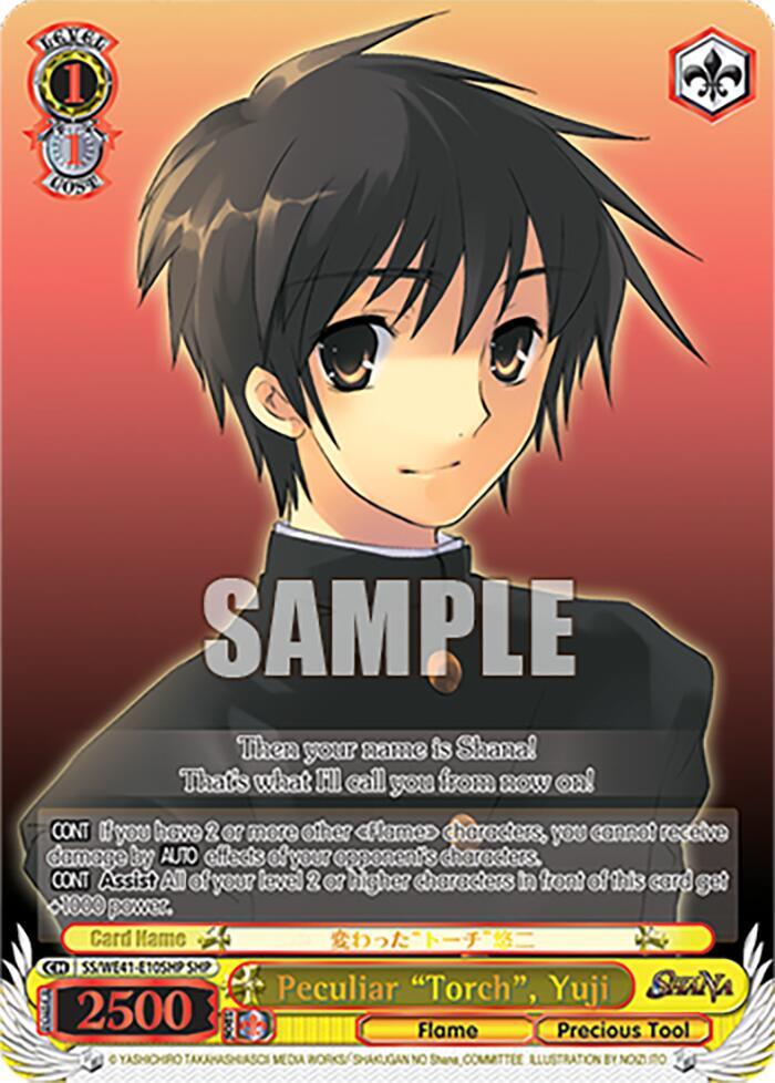 Peculiar "Torch", Yuji (SHP) - [Shakugan no Shana Premium Booster] | Gear Gaming Fayetteville