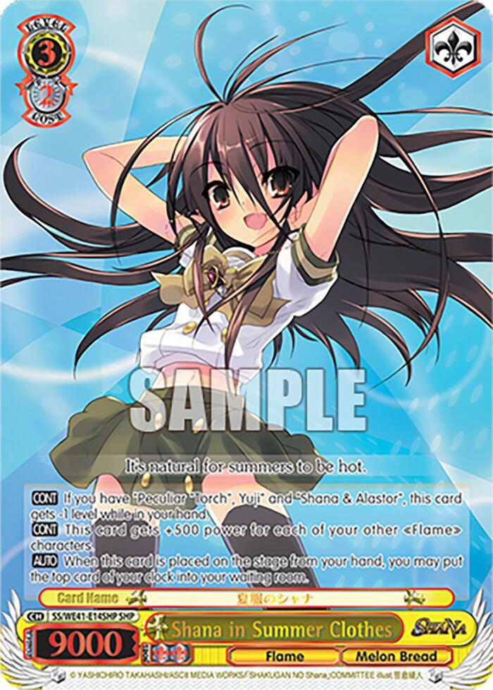 Shana in Summer Clothes (SHP) - [Shakugan no Shana Premium Booster] | Gear Gaming Fayetteville