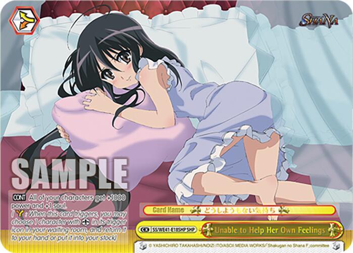 Unable to Help Her Own Feelings (SHP) - [Shakugan no Shana Premium Booster] | Gear Gaming Fayetteville