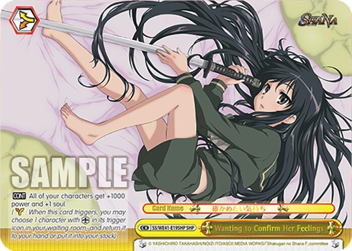 Wanting to Confirm Her Feelings (SHP) - [Shakugan no Shana Premium Booster] | Gear Gaming Fayetteville