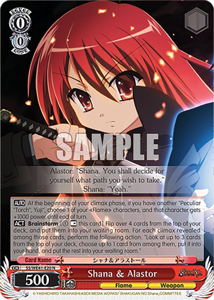 Shana & Alastor - [Shakugan no Shana Premium Booster] | Gear Gaming Fayetteville