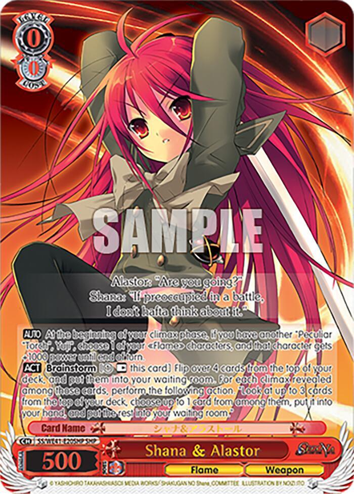 Shana & Alastor (SHP) - [Shakugan no Shana Premium Booster] | Gear Gaming Fayetteville
