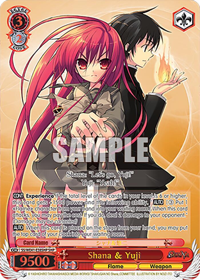 Shana & Yuji (SHP) - [Shakugan no Shana Premium Booster] | Gear Gaming Fayetteville