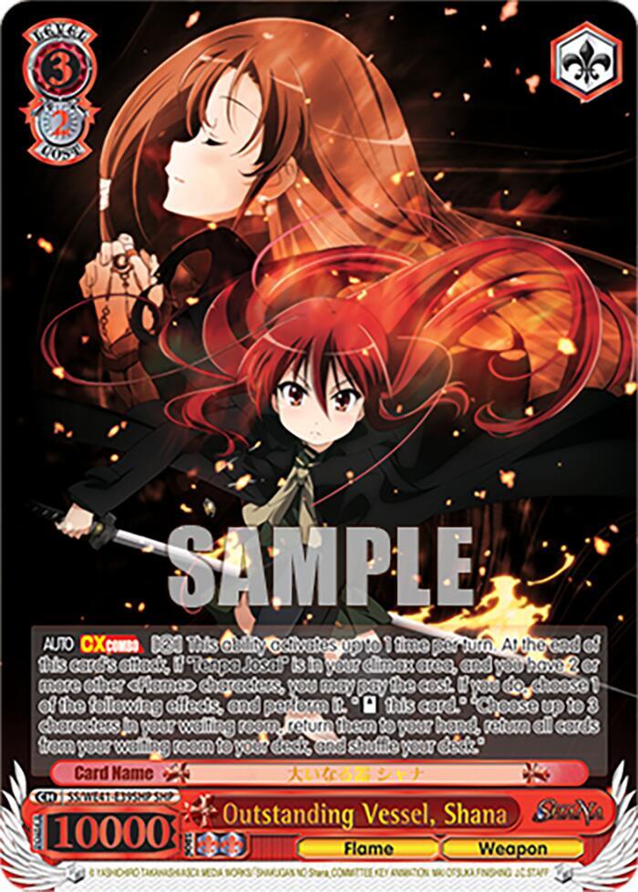 Outstanding Vessel, Shana (SHP) - [Shakugan no Shana Premium Booster] | Gear Gaming Fayetteville