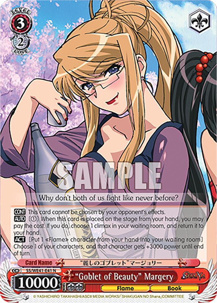 "Goblet of Beauty" Margery - [Shakugan no Shana Premium Booster] | Gear Gaming Fayetteville