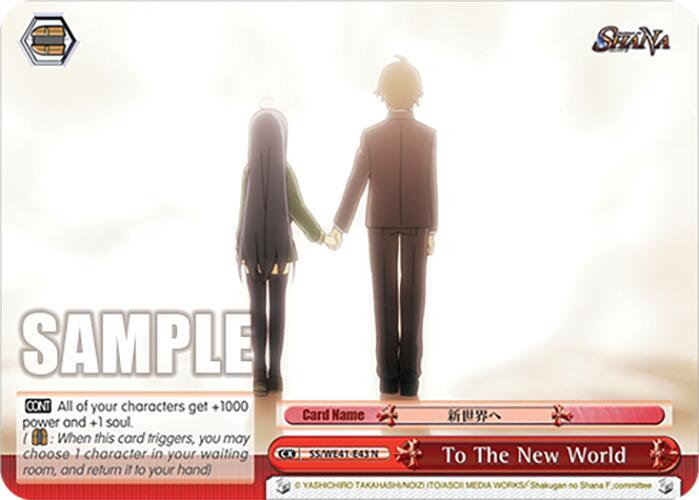 To The New World - [Shakugan no Shana Premium Booster] | Gear Gaming Fayetteville