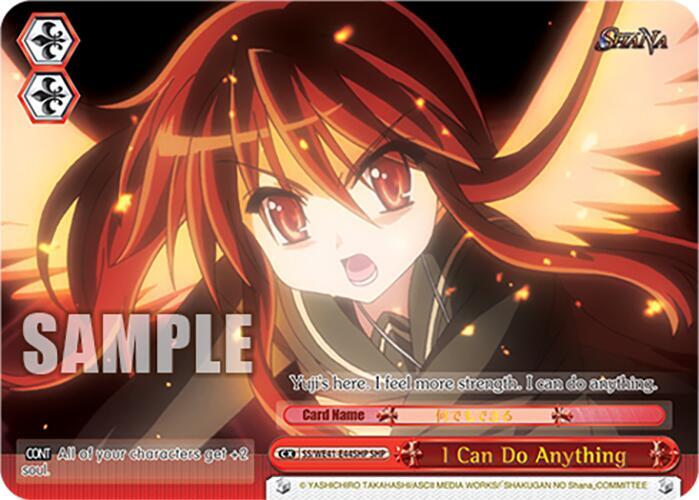 I Can Do Anything (SHP) - [Shakugan no Shana Premium Booster] | Gear Gaming Fayetteville