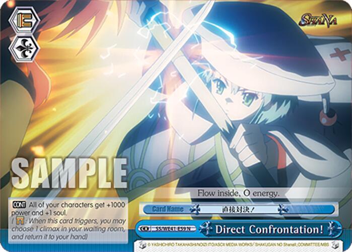 Direct Confrontation! - [Shakugan no Shana Premium Booster] | Gear Gaming Fayetteville