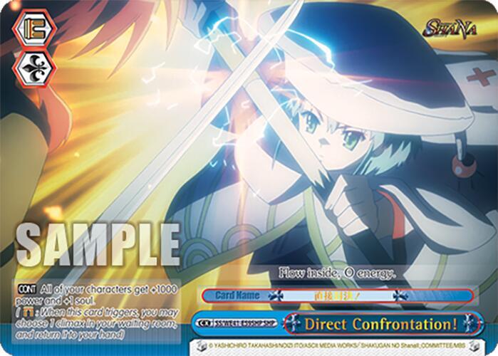 Direct Confrontation! (SHP) - [Shakugan no Shana Premium Booster] | Gear Gaming Fayetteville