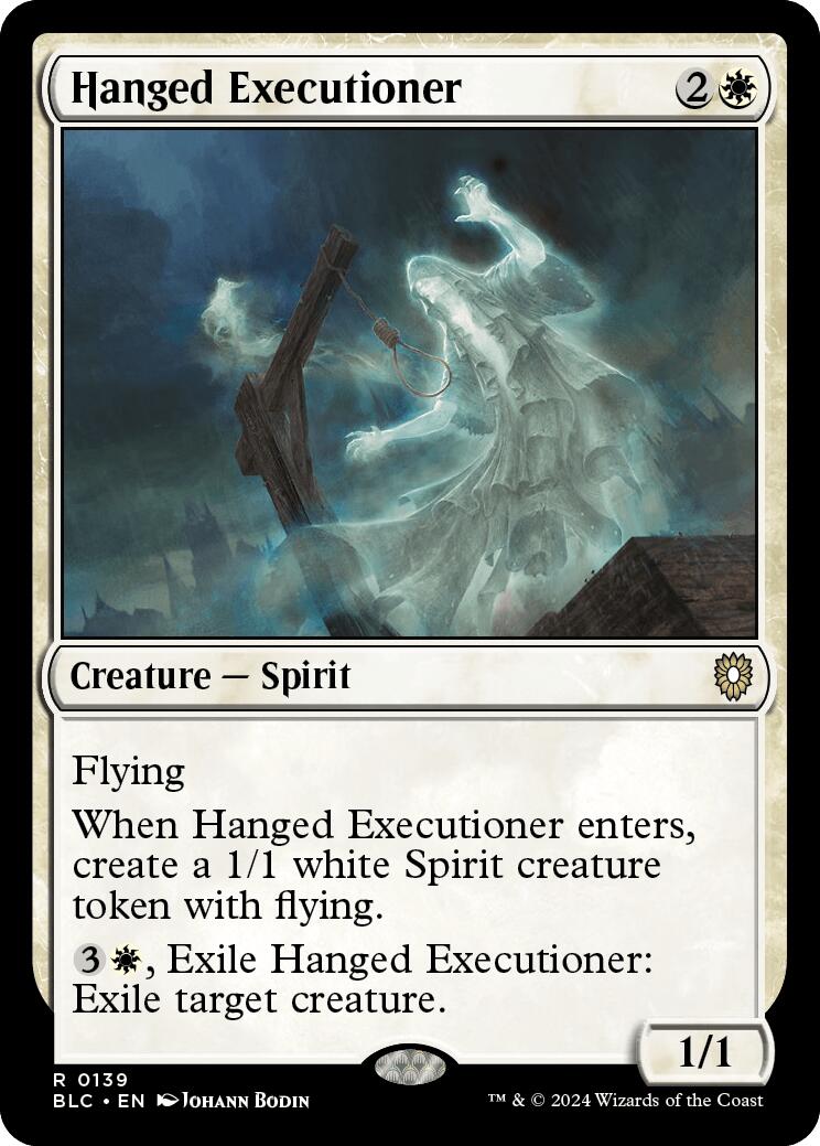 Hanged Executioner [Bloomburrow Commander] | Gear Gaming Fayetteville
