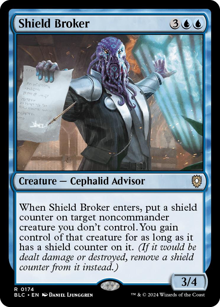 Shield Broker [Bloomburrow Commander] | Gear Gaming Fayetteville