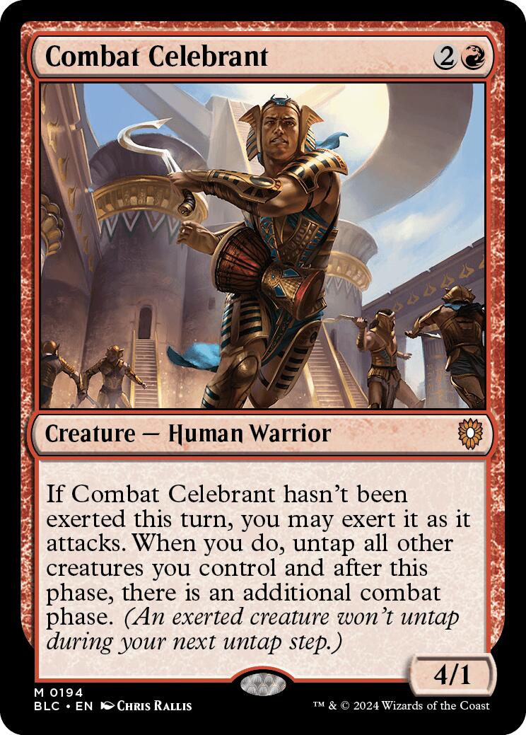 Combat Celebrant [Bloomburrow Commander] | Gear Gaming Fayetteville