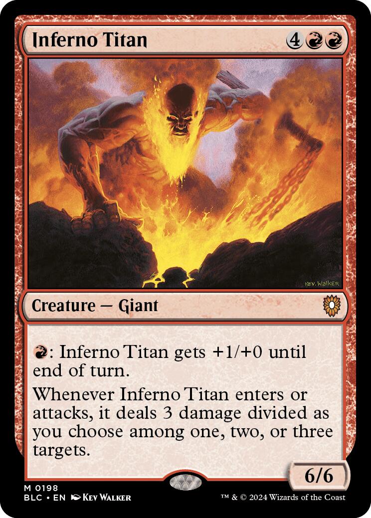 Inferno Titan [Bloomburrow Commander] | Gear Gaming Fayetteville