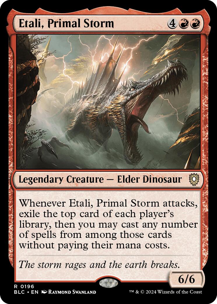 Etali, Primal Storm [Bloomburrow Commander] | Gear Gaming Fayetteville