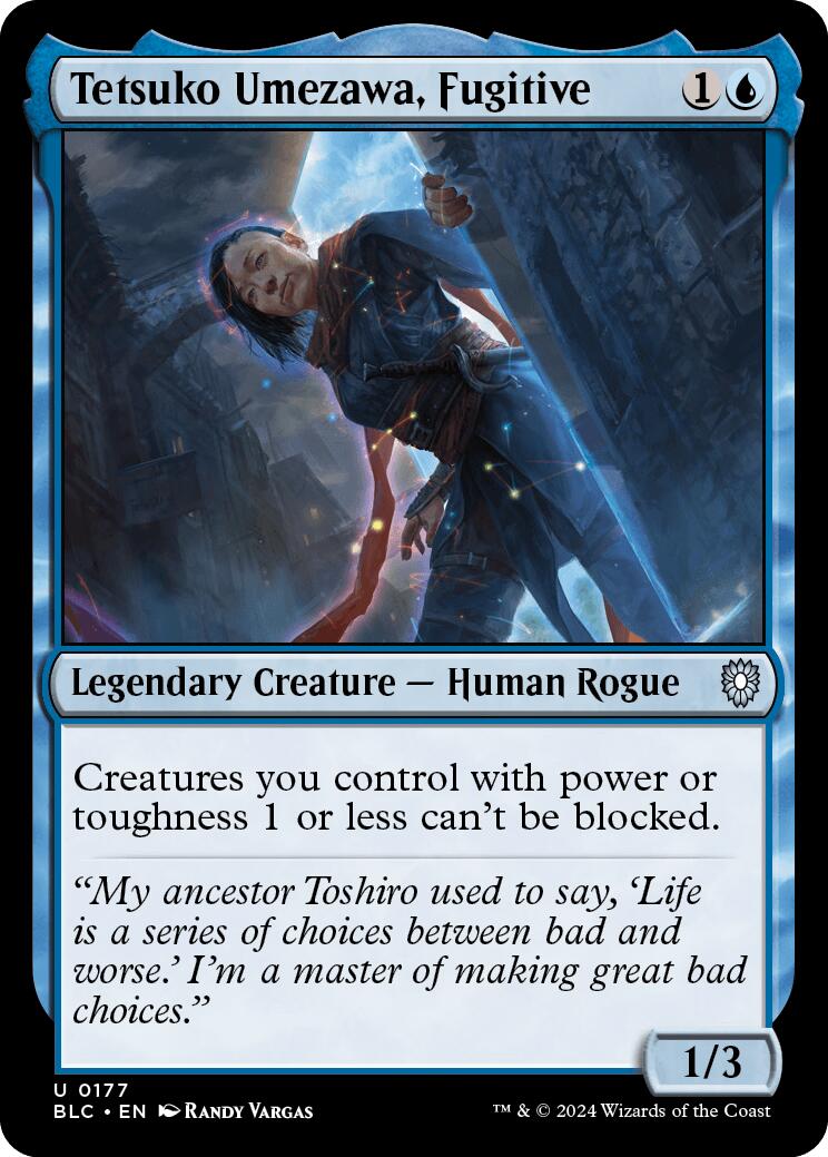 Tetsuko Umezawa, Fugitive [Bloomburrow Commander] | Gear Gaming Fayetteville