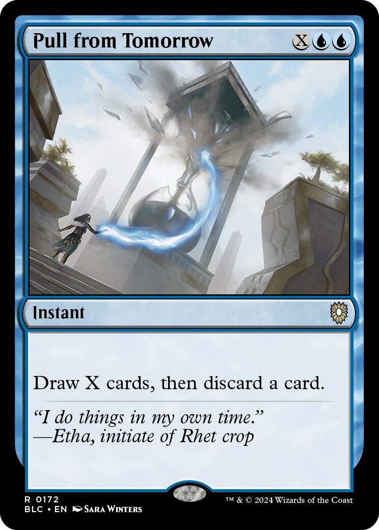 Pull from Tomorrow [Bloomburrow Commander] | Gear Gaming Fayetteville