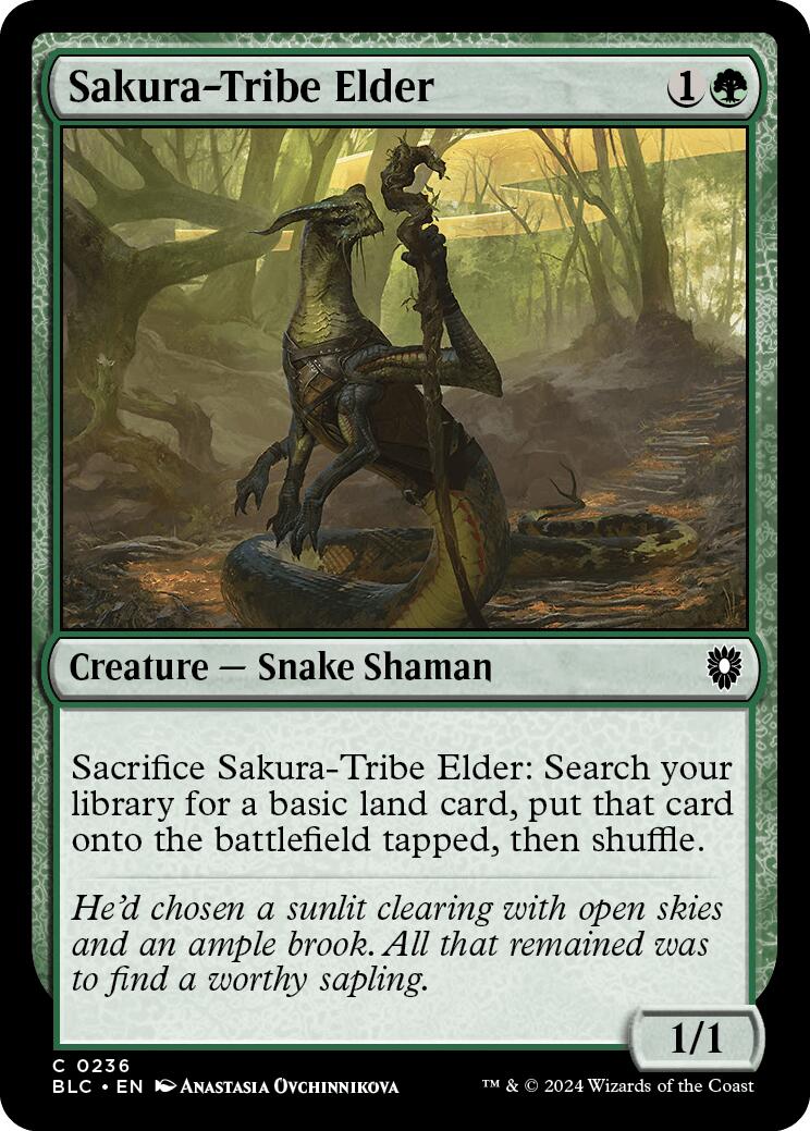 Sakura-Tribe Elder [Bloomburrow Commander] | Gear Gaming Fayetteville