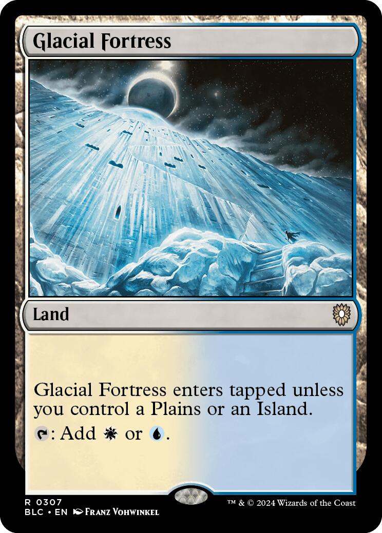 Glacial Fortress [Bloomburrow Commander] | Gear Gaming Fayetteville