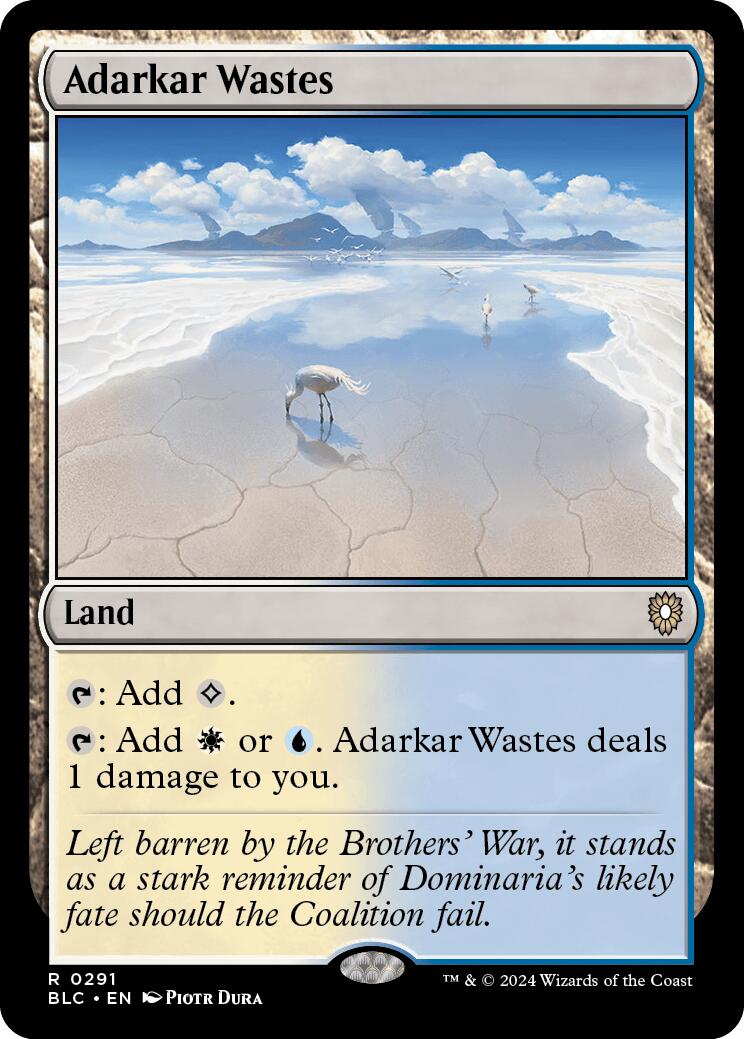 Adarkar Wastes [Bloomburrow Commander] | Gear Gaming Fayetteville