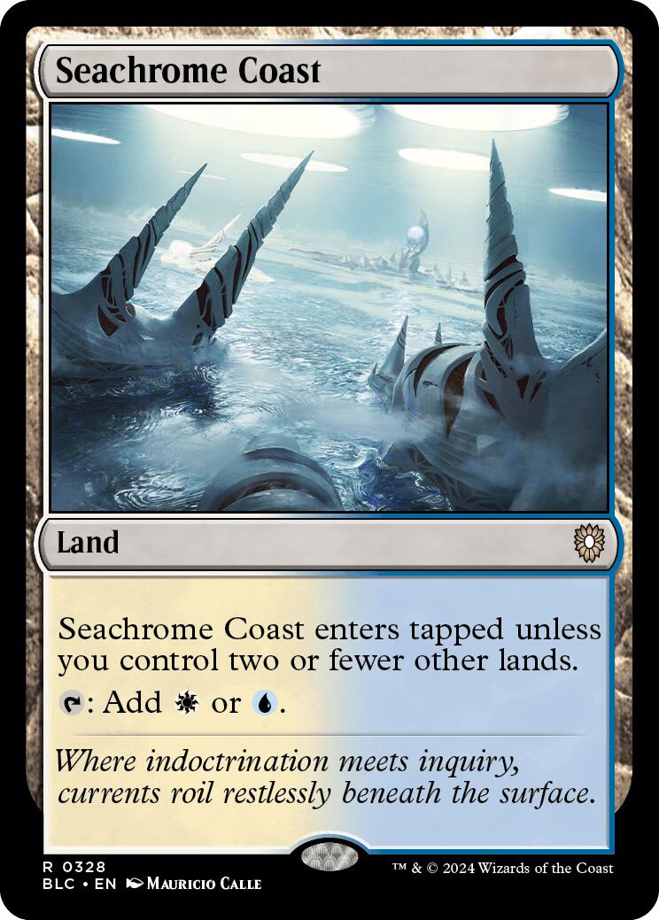 Seachrome Coast [Bloomburrow Commander] | Gear Gaming Fayetteville