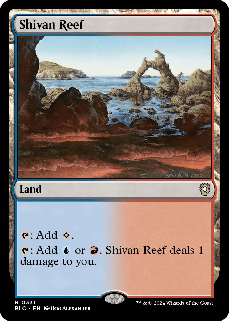 Shivan Reef [Bloomburrow Commander] | Gear Gaming Fayetteville