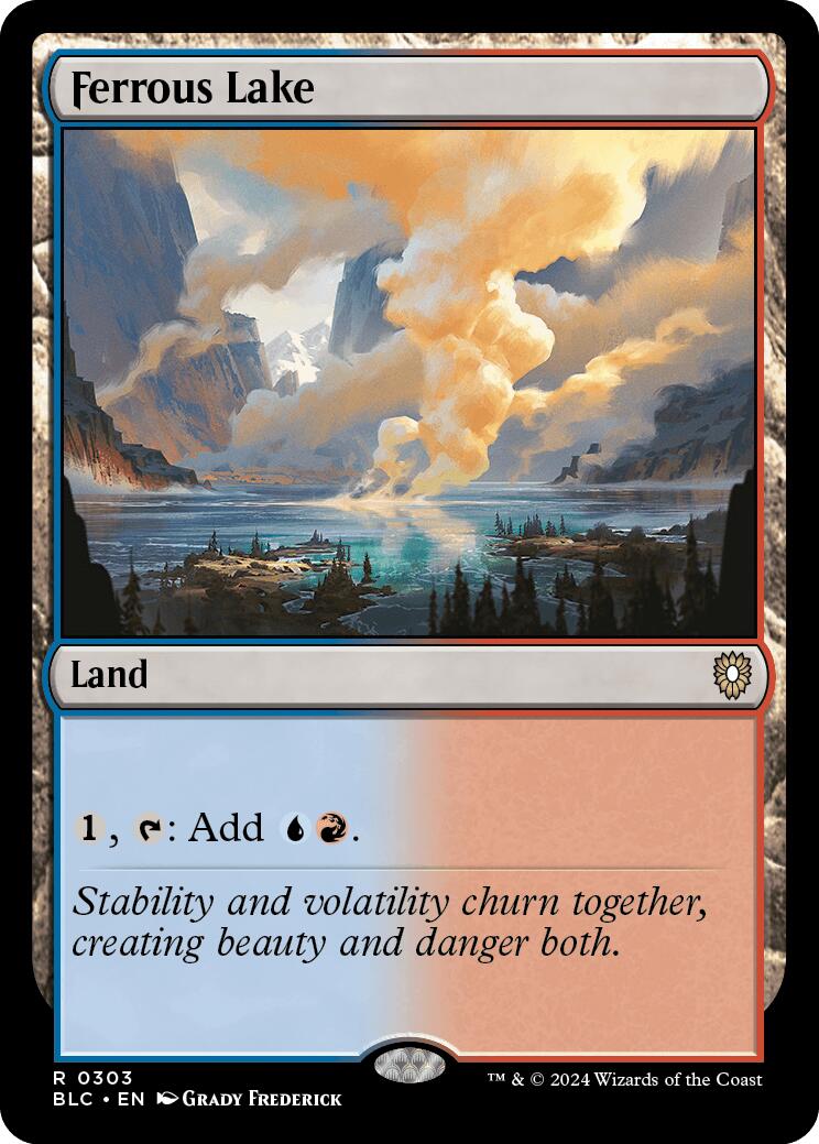 Ferrous Lake [Bloomburrow Commander] | Gear Gaming Fayetteville