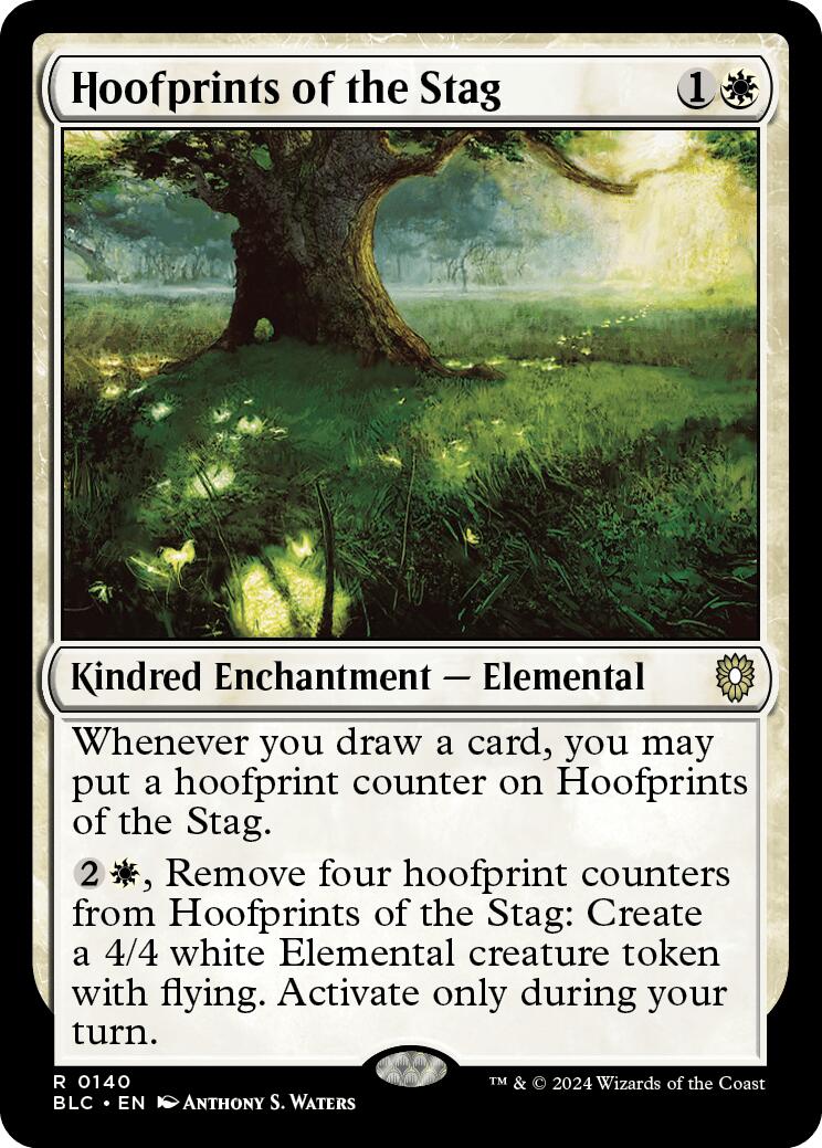 Hoofprints of the Stag [Bloomburrow Commander] | Gear Gaming Fayetteville