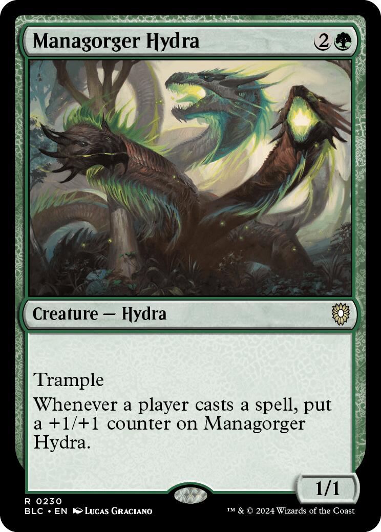 Managorger Hydra [Bloomburrow Commander] | Gear Gaming Fayetteville