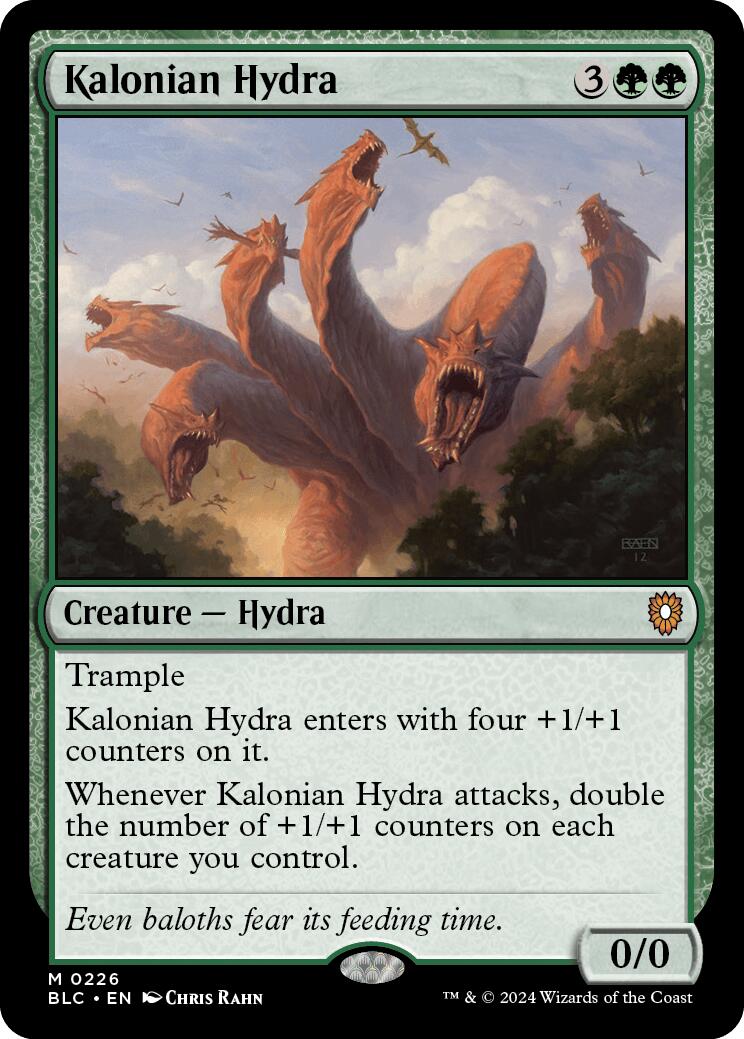 Kalonian Hydra [Bloomburrow Commander] | Gear Gaming Fayetteville