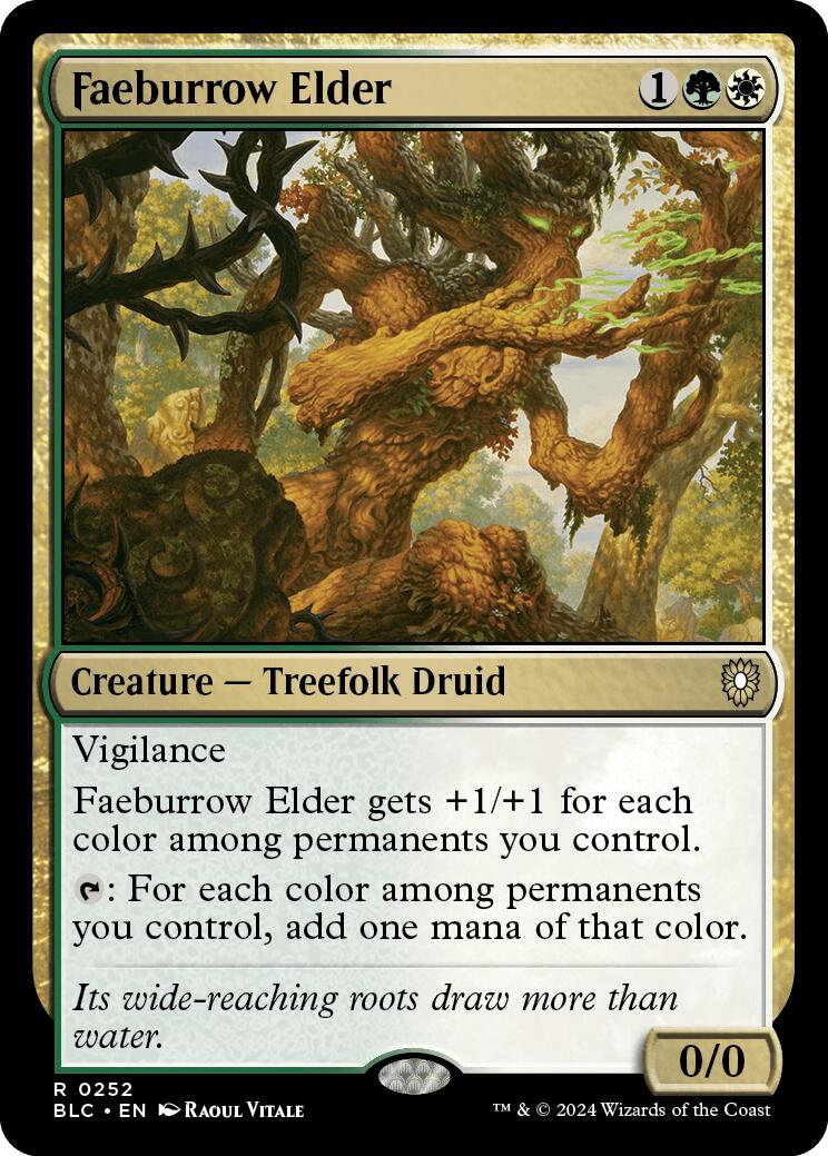 Faeburrow Elder [Bloomburrow Commander] | Gear Gaming Fayetteville