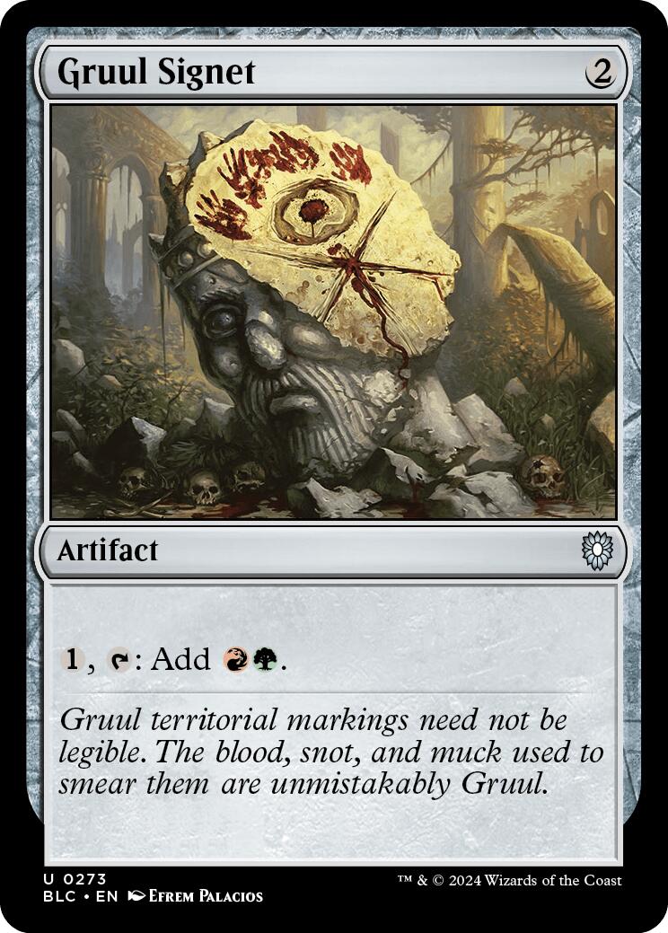 Gruul Signet [Bloomburrow Commander] | Gear Gaming Fayetteville