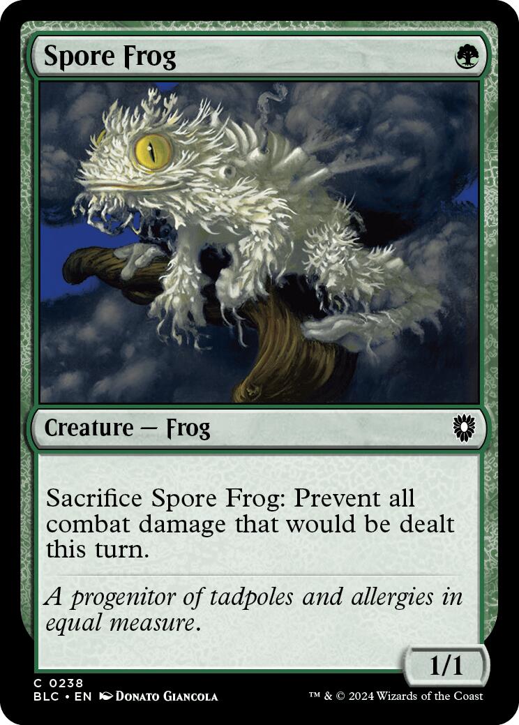 Spore Frog [Bloomburrow Commander] | Gear Gaming Fayetteville