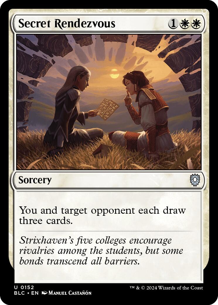 Secret Rendezvous [Bloomburrow Commander] | Gear Gaming Fayetteville