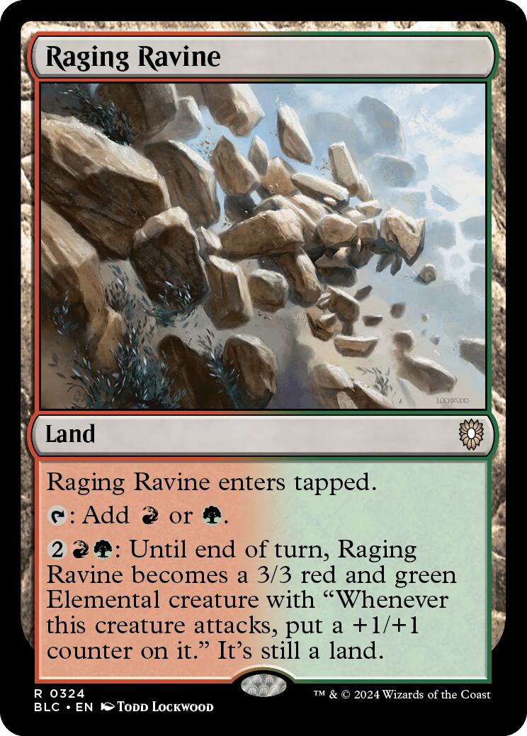 Raging Ravine [Bloomburrow Commander] | Gear Gaming Fayetteville