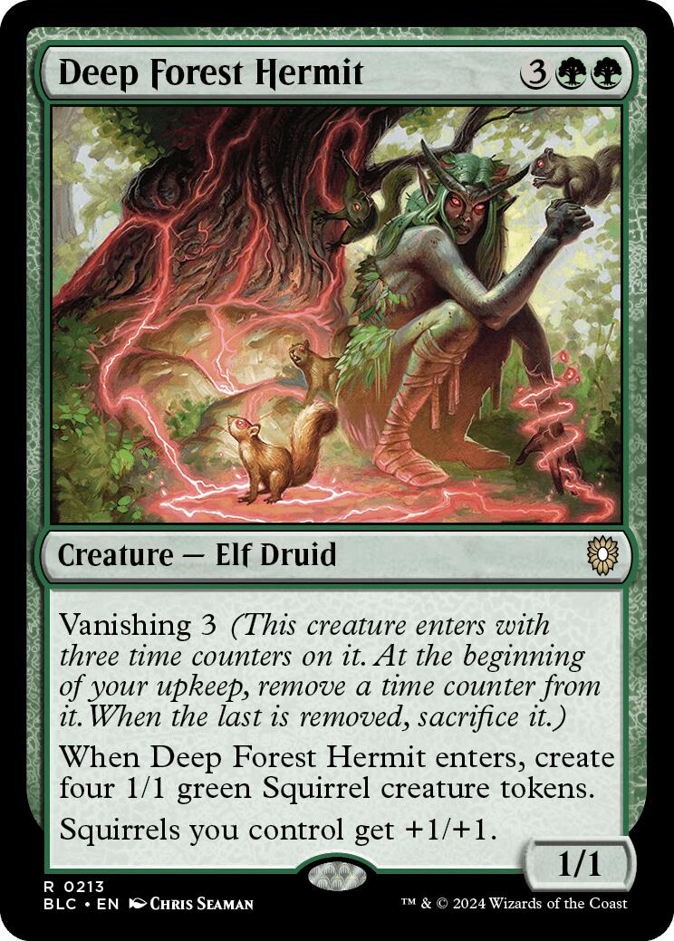 Deep Forest Hermit [Bloomburrow Commander] | Gear Gaming Fayetteville