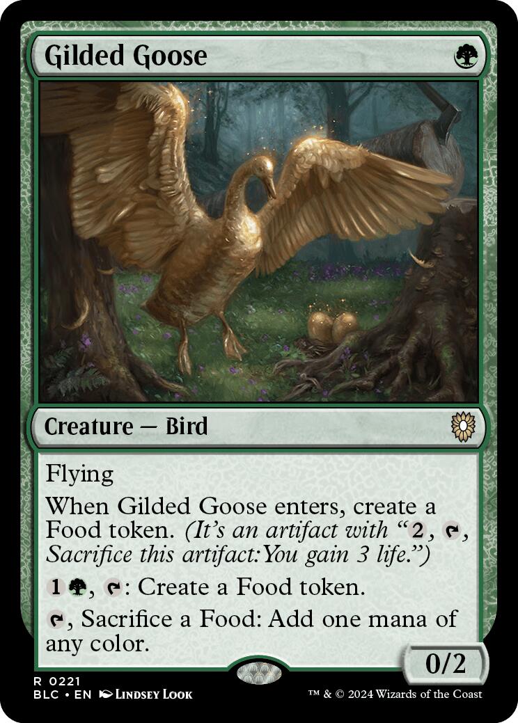 Gilded Goose [Bloomburrow Commander] | Gear Gaming Fayetteville