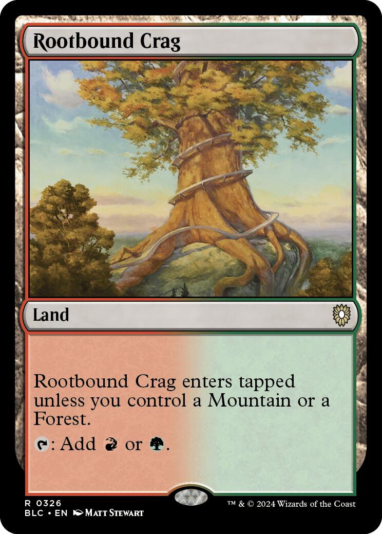 Rootbound Crag [Bloomburrow Commander] | Gear Gaming Fayetteville