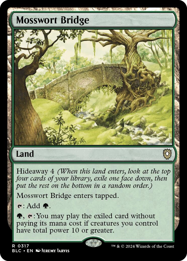 Mosswort Bridge [Bloomburrow Commander] | Gear Gaming Fayetteville